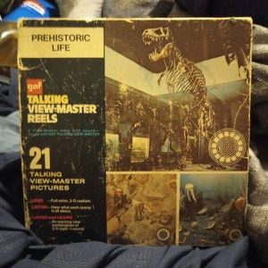 Vintage 1967 gaf talking view-master reels